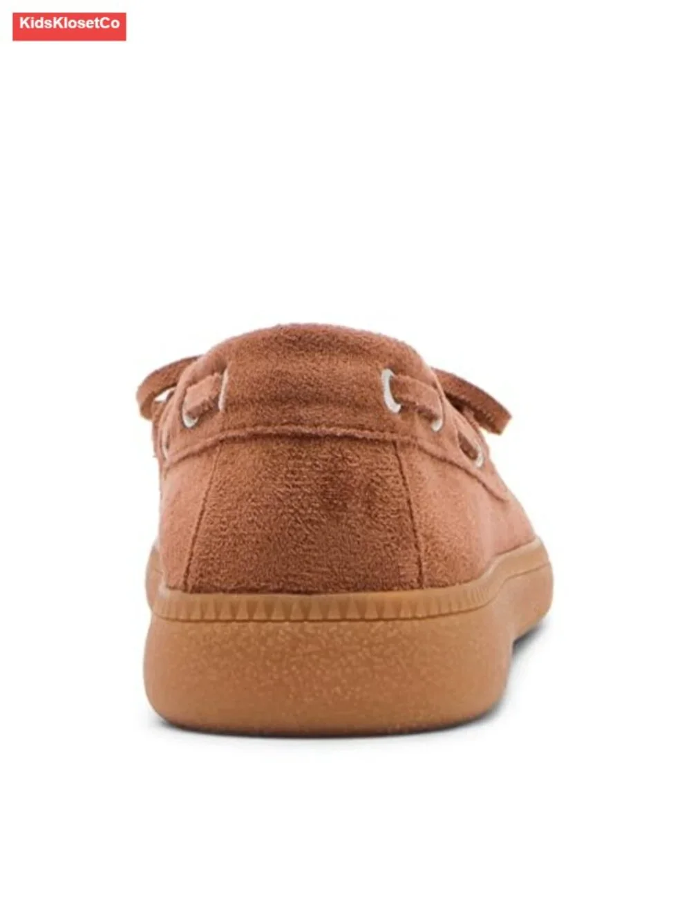 Girls Slip-On Boat Shoe Mocc Tassels Rubber Sole